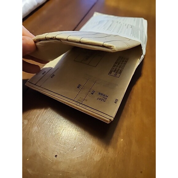 Simplicity Uncut Sewing Pattern 9124 Two Piece Dress Womens Size 26W-32W Vintage - Picture 6 of 6